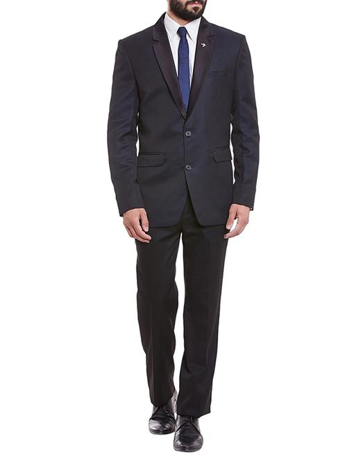 navy blue viscose suit - 11854118 - Very Small Image - 1