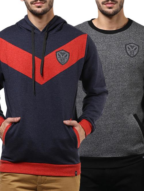 set of 2 woollen sweatshirts - 11854184 - Very Small Image - 1