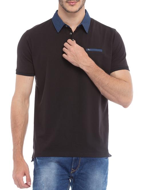 black cotton tshirt - 11855273 - Very Small Image - 1