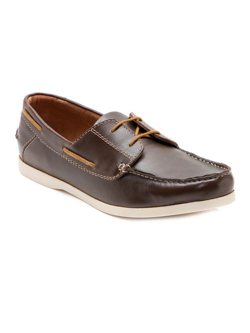 brown leather shoe - 11857164 - Very Small Image - 1