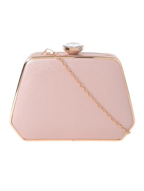pink metal clutch - 11857905 - Very Small Image - 1