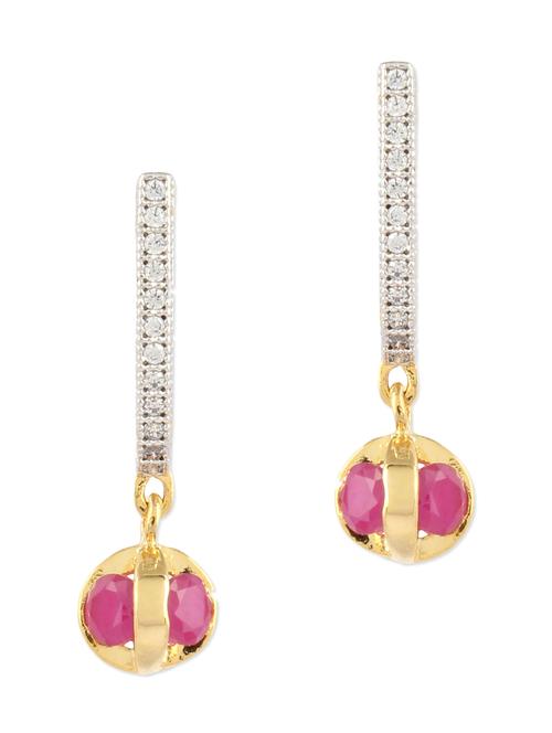 drop down embellished stone earring - 1186498 - Very Small Image - 1