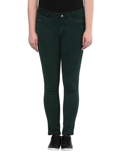 green cotton jeans - 11872381 - Very Small Image - 1