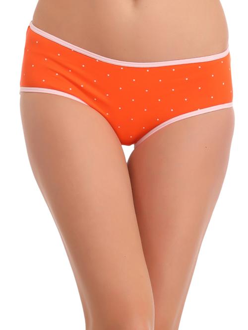 orange cotton hipster panty - 11873676 - Very Small Image - 1