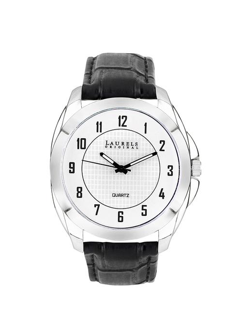 laurels diplomat analog silver matt dial men's watch - lo-dip-102 - 11873937 - Very Small Image - 1