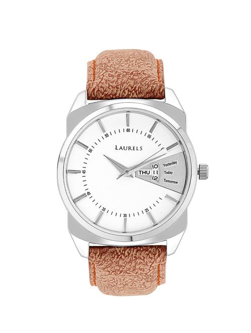 laurels invictus 2 analog white dial men' watch - lo-inc-201 - 11874024 - Very Small Image - 1