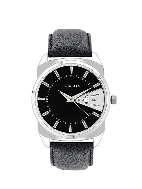 laurels invictus 2 analog black dial men' watch - lo-inc-202 - 11874025 - Very Small Image - 1