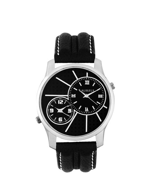 laurels invictus 4 analog black dial men' watch - lo-inc-402 - 11874030 - Very Small Image - 1