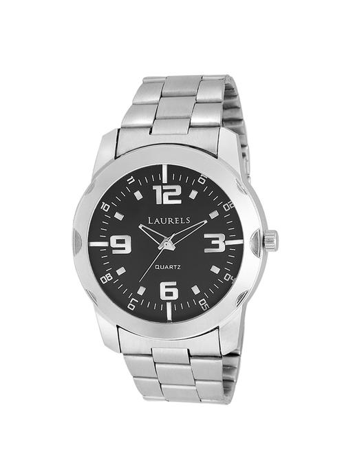 laurels klein black dail men's analog watch - 11874078 - Very Small Image - 1