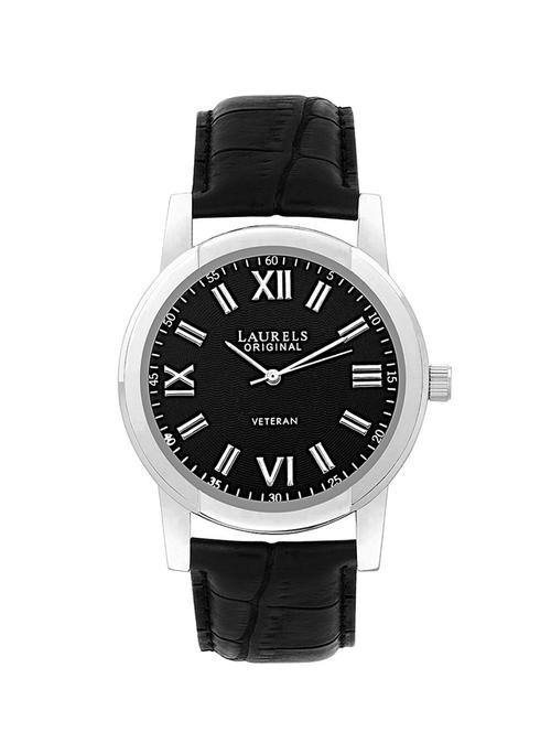 laurels lapse 1 analog black dial men's watch - lo-lps-102 - 11874084 - Very Small Image - 1