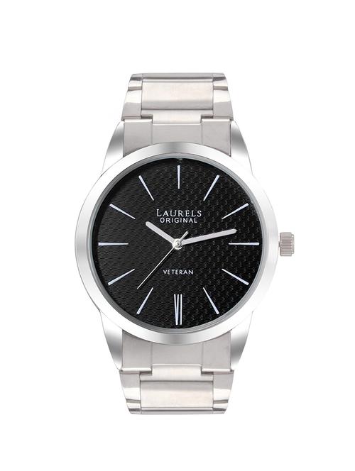 laurels polo 1 analog black dial men's watch - lo-polo-102 - 11874121 - Very Small Image - 1