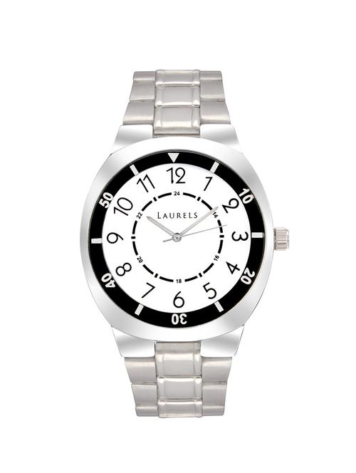 laurels polo 3 analog white dial men's watch - lo-polo-301 - 11874125 - Very Small Image - 1