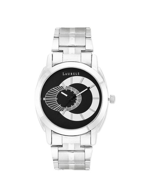 laurels polo 7 analog black matt dial men's watch - lo-polo-702 - 11874137 - Very Small Image - 1
