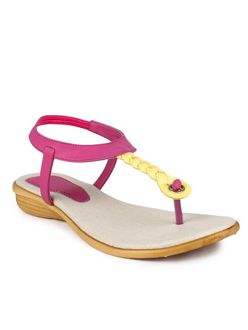 pink suede back strap sandals - 11875978 - Very Small Image - 1