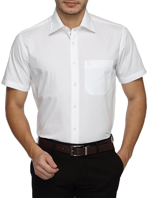 white cotton formal shirt - 11902429 - Very Small Image - 1