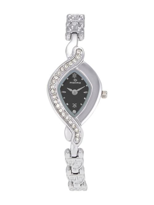 maxima black analog watch for women - 11902768 - Very Small Image - 1