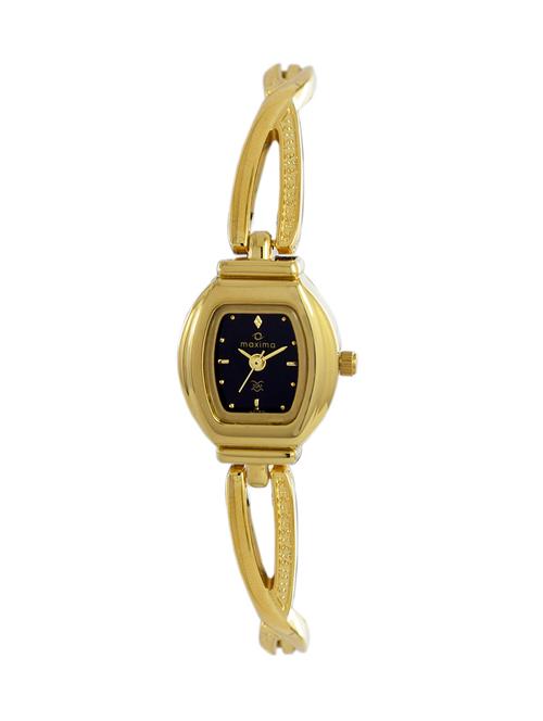 gold stainless steel wrist watch - 11902868 - Very Small Image - 1