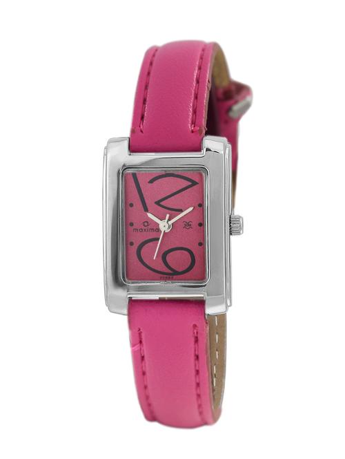 maxima pink analog watch for women - 11903263 - Very Small Image - 1