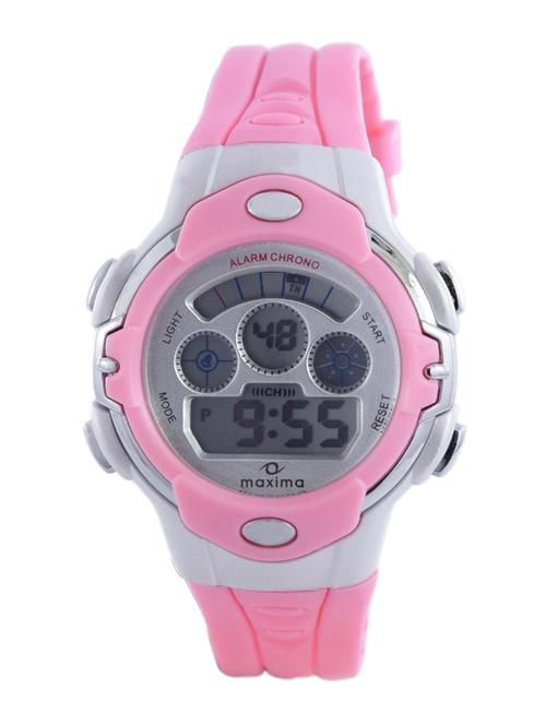 maxima silver digital watch for women - 11903270 - Very Small Image - 1