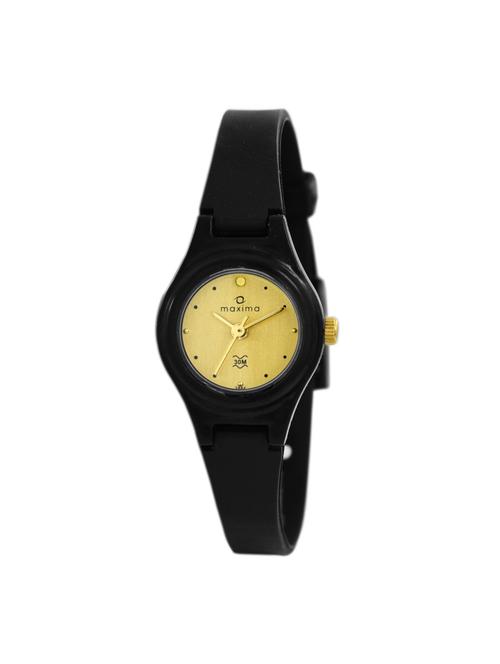 maxima gold analog watch for women - 11903286 - Very Small Image - 1