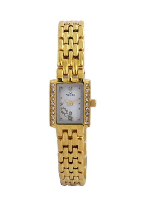 maxima white analog watch for women - 11903315 - Very Small Image - 1