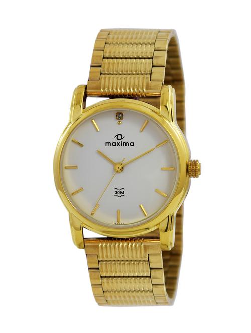 maxima white analog watch for women - 11903372 - Very Small Image - 1