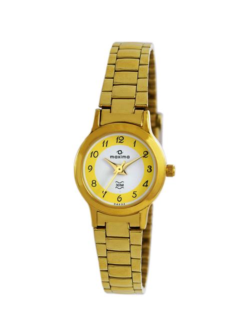gold stainless steel wrist watch - 11903390 - Very Small Image - 1