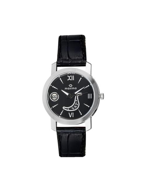 maxima black analog watch for women - 11903440 - Very Small Image - 1