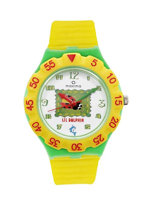 yellow polyester wrist watch - 11903464 - Very Small Image - 1