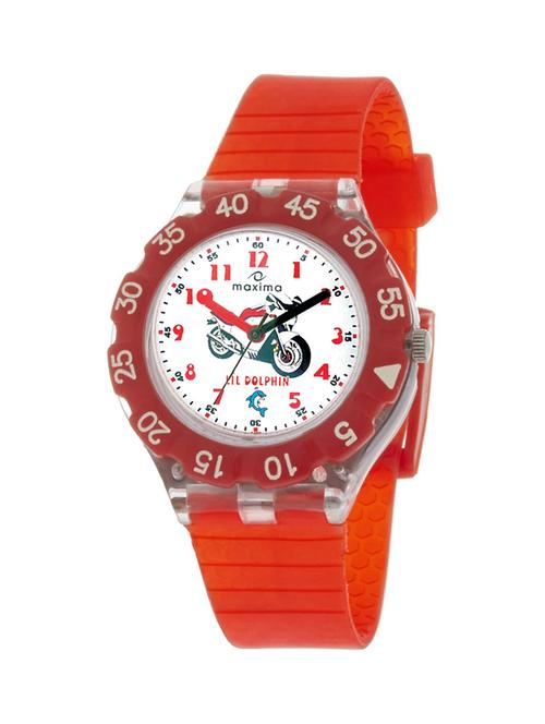 red polyester wrist watch - 11903465 - Very Small Image - 1