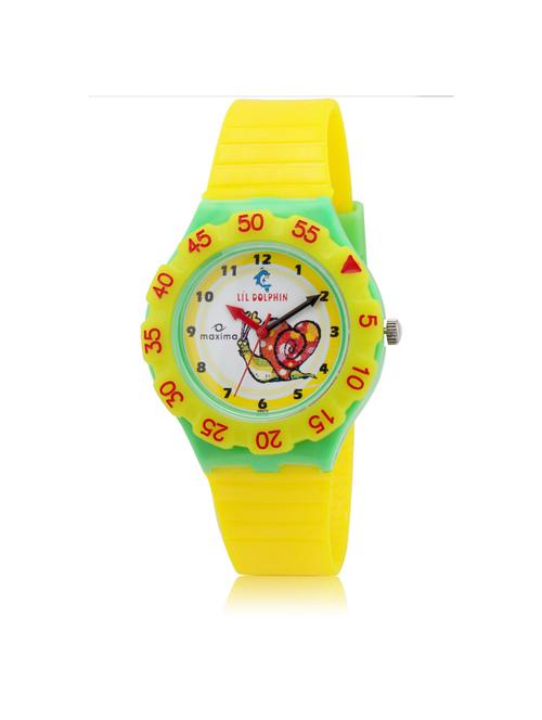 yellow polyester wrist watch - 11903471 - Very Small Image - 1