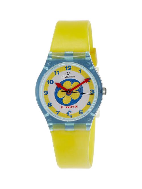 yellow polyester wrist watch - 11903518 - Very Small Image - 1