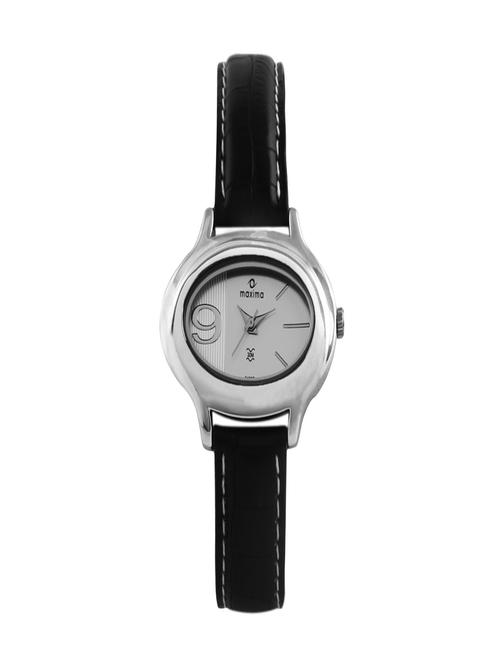 maxima silver analog watch for women - 11903610 - Very Small Image - 1