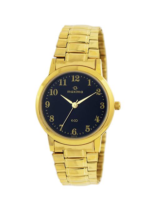 gold stainless steel wrist watch - 11903759 - Very Small Image - 1