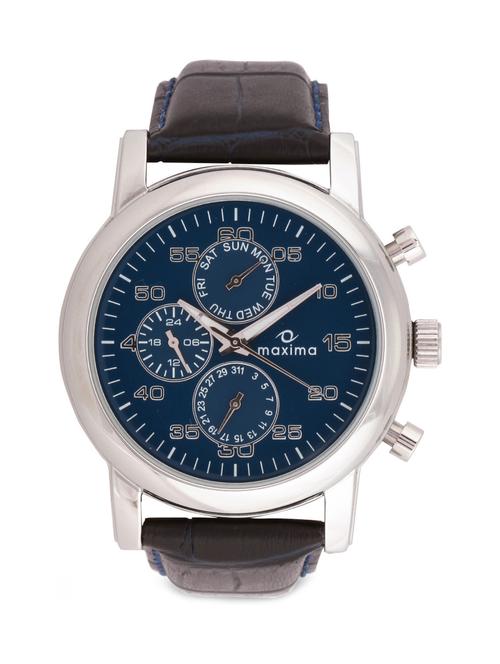 maxima blue analog watch for men - 11904224 - Very Small Image - 1