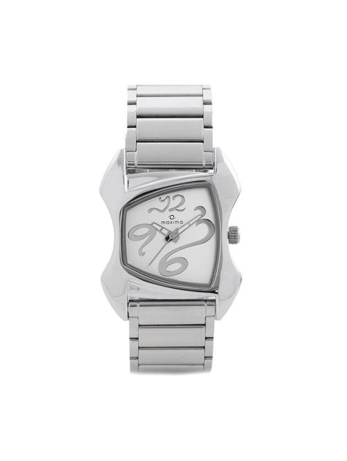 maxima white analog watch for men - 11904250 - Very Small Image - 1