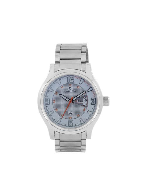 maxima white analog watch for men - 11904294 - Very Small Image - 1