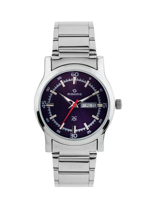 maxima blue analog watch for men - 11904404 - Very Small Image - 1