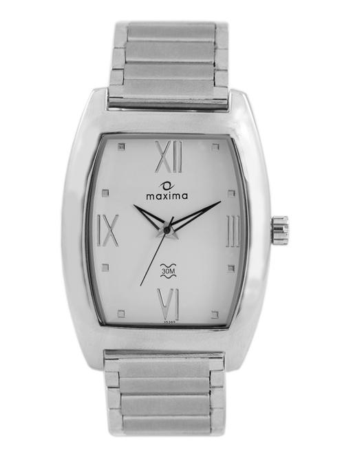 maxima white analog watch for men - 11904493 - Very Small Image - 1