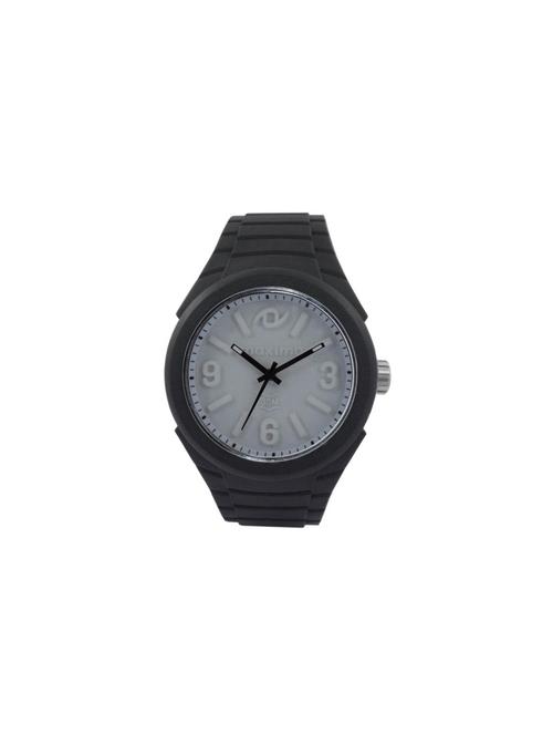 black polyester analog watch - 11904600 - Very Small Image - 1
