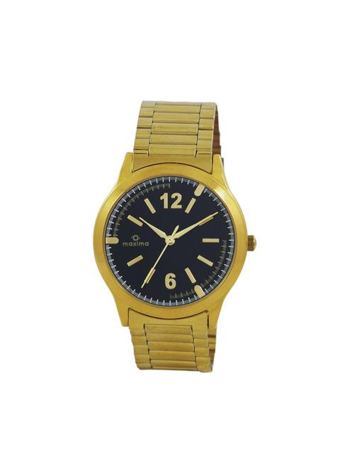 maxima black analog watch for men - 11904841 - Very Small Image - 1