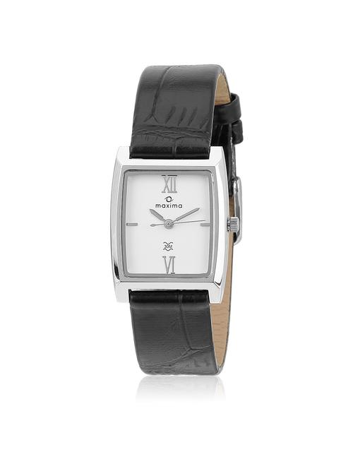 maxima white analog watch for men - 11905204 - Very Small Image - 1