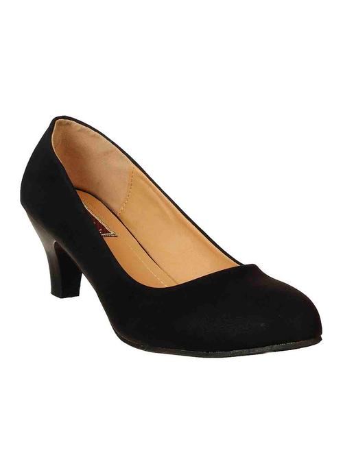 black synthetic pump - 11906967 - Very Small Image - 1