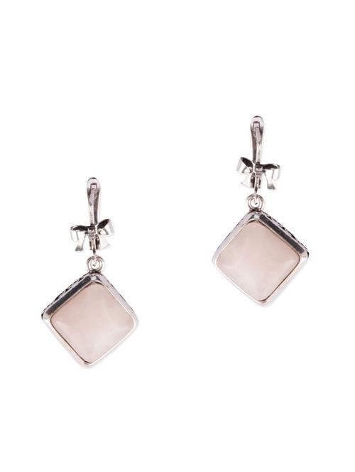Diva Walk silver drop earrings - 11910115 - Very Small Image - 1