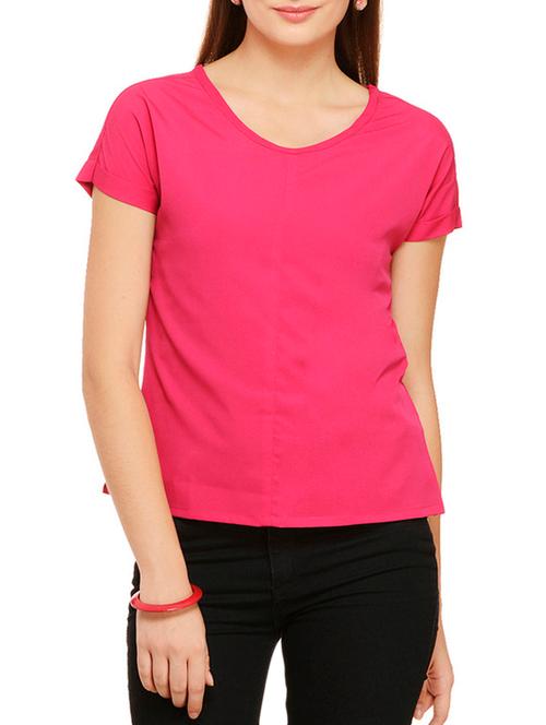 round neck solid tee - 11910584 - Very Small Image - 1