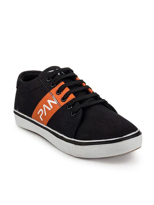 black fabric lace up sneakers - 11910692 - Very Small Image - 1