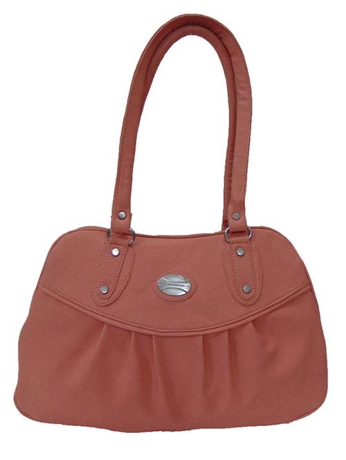 pink leatherette handbag - 11920516 - Very Small Image - 1