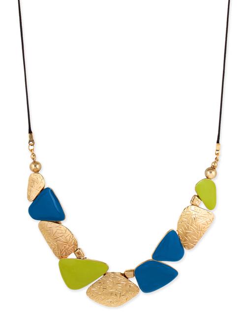 multi colored metal beads necklace - 11926549 - Very Small Image - 1