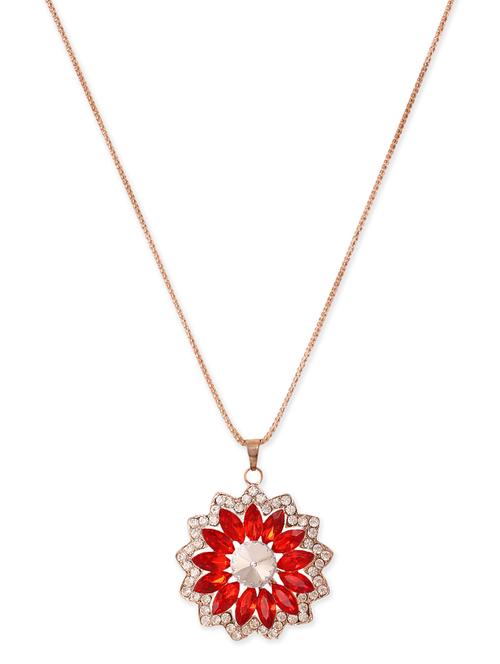 red crystal long necklace - 11926843 - Very Small Image - 1