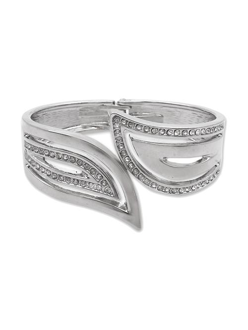 silver metal bangle bracelet - 11929445 - Very Small Image - 1